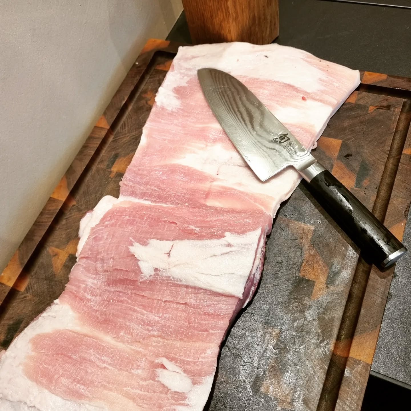 Knusperbauch vom Drehspiess