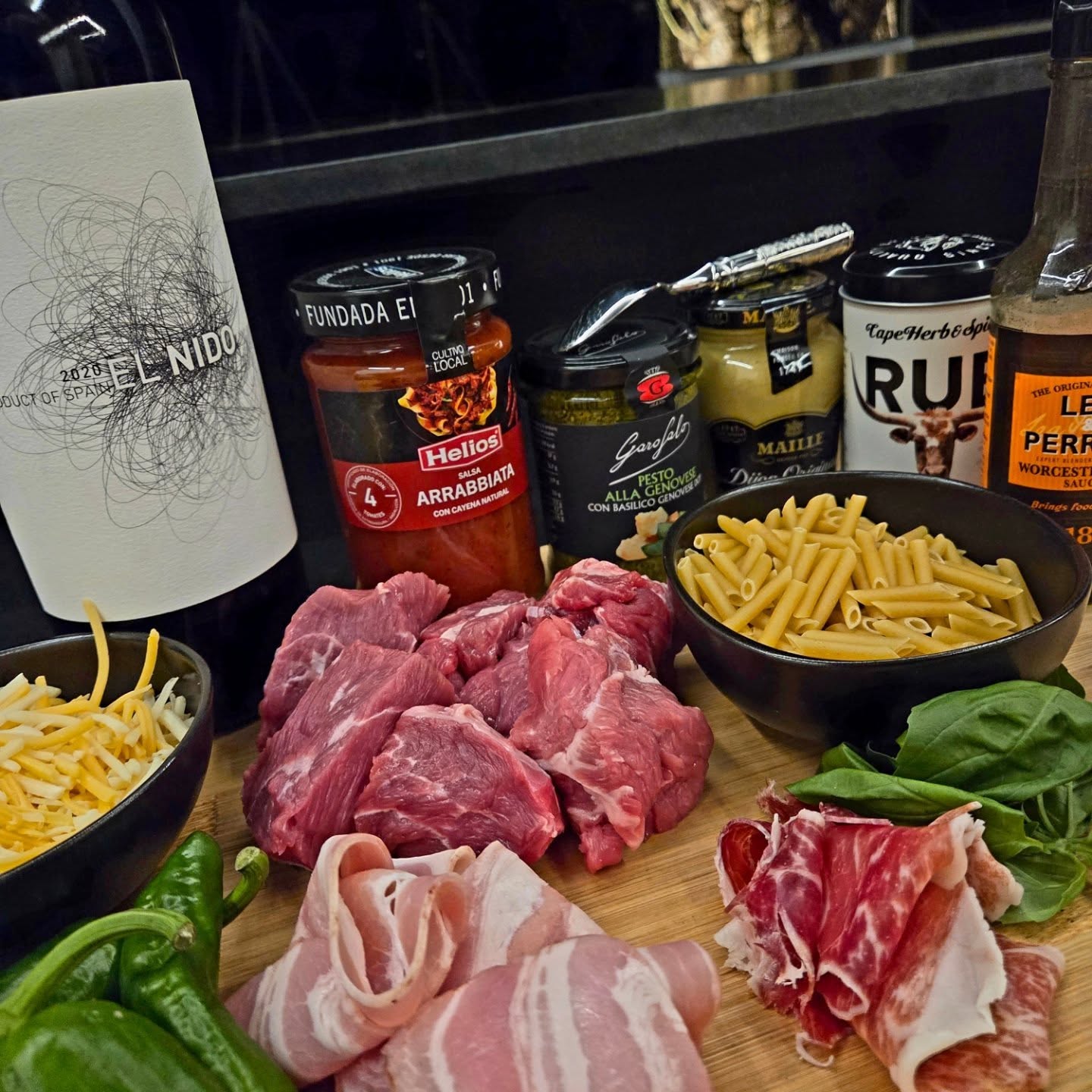 Meat / Bacon / Pasta - Bomb