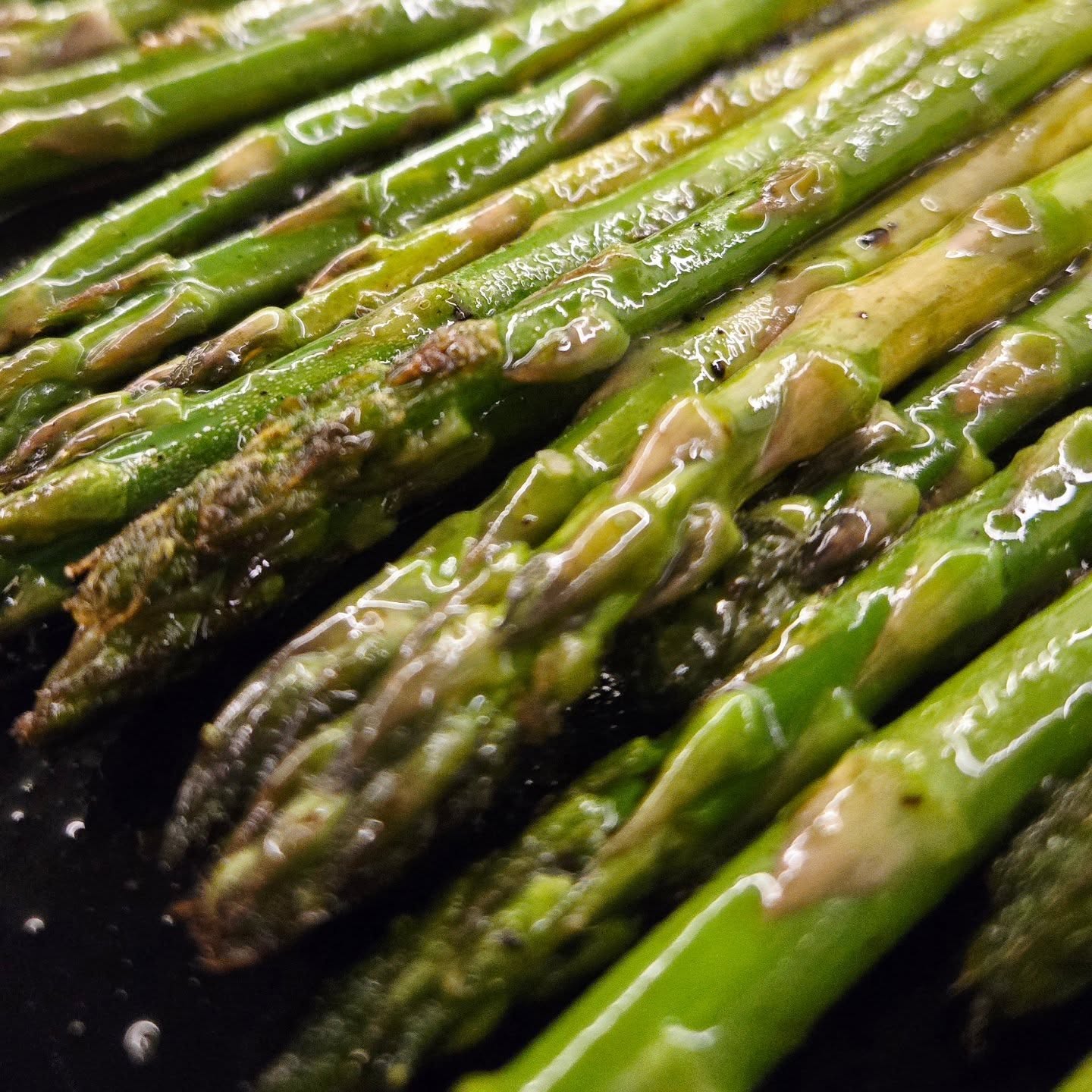 Grüne Spargel