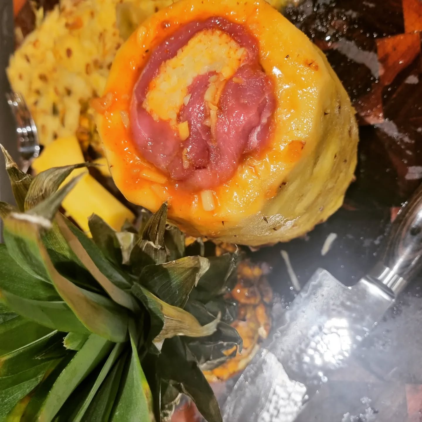 Tropical Bacon Cheese Tenderloin