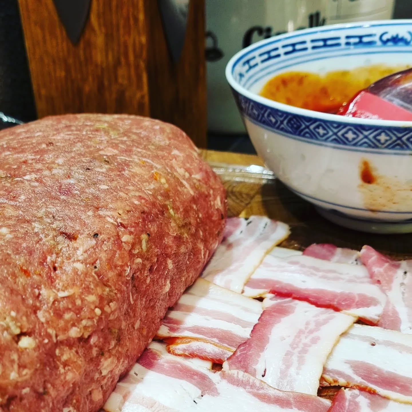 Big Meat Bacon Pasta Bomb