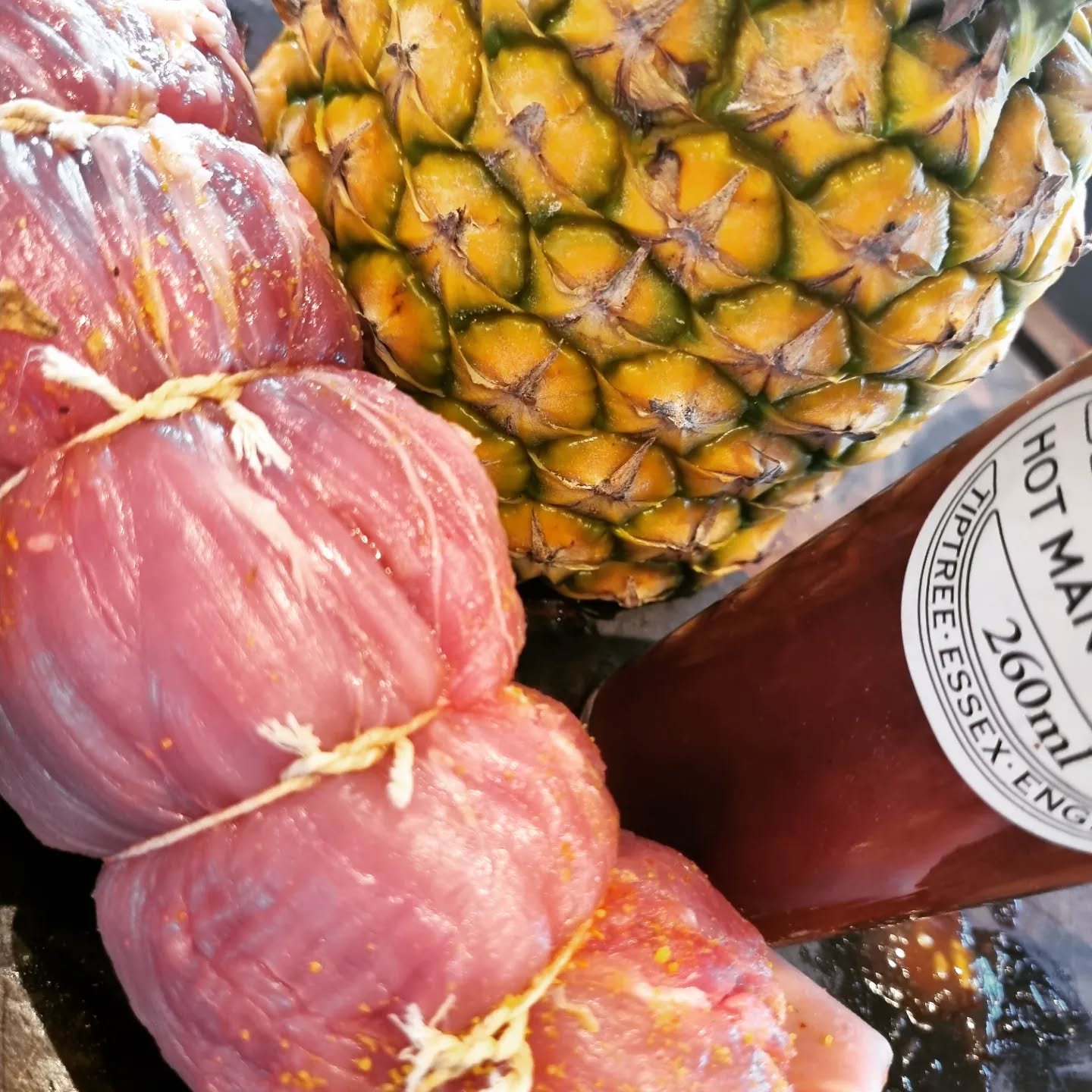 Tropical Bacon Cheese Tenderloin